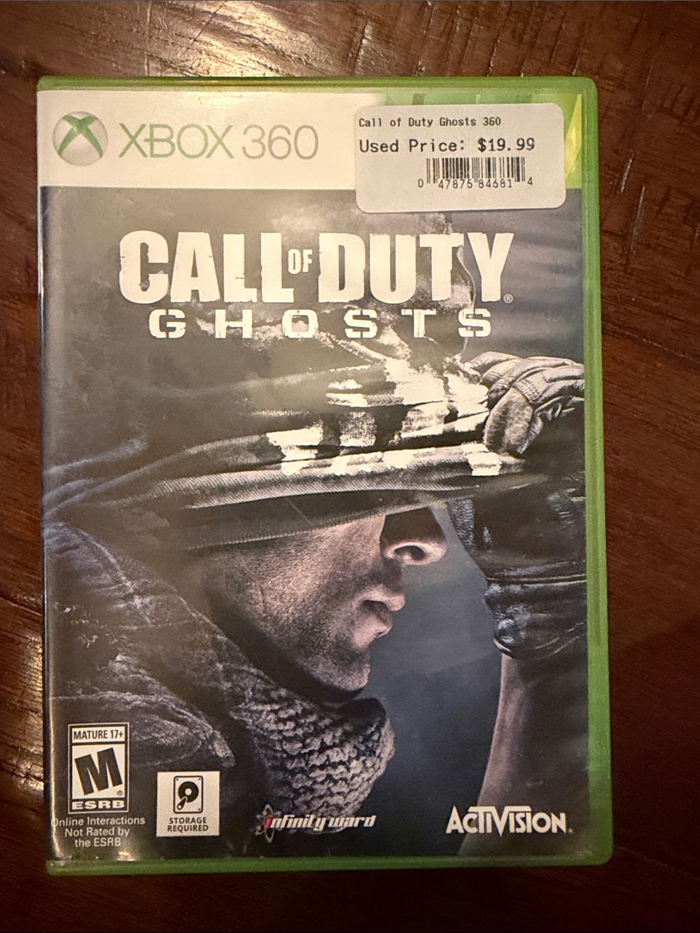Call of Duty: Ghosts (Xbox 360) - Green Case by Activision